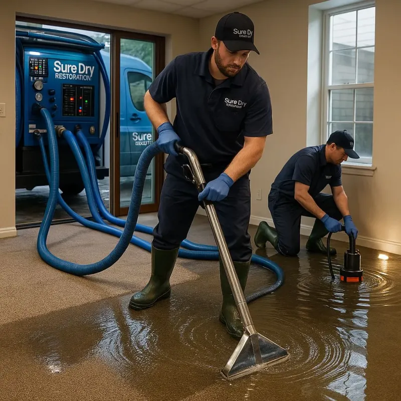 Water Extraction and Removal process in East Aurora, NY